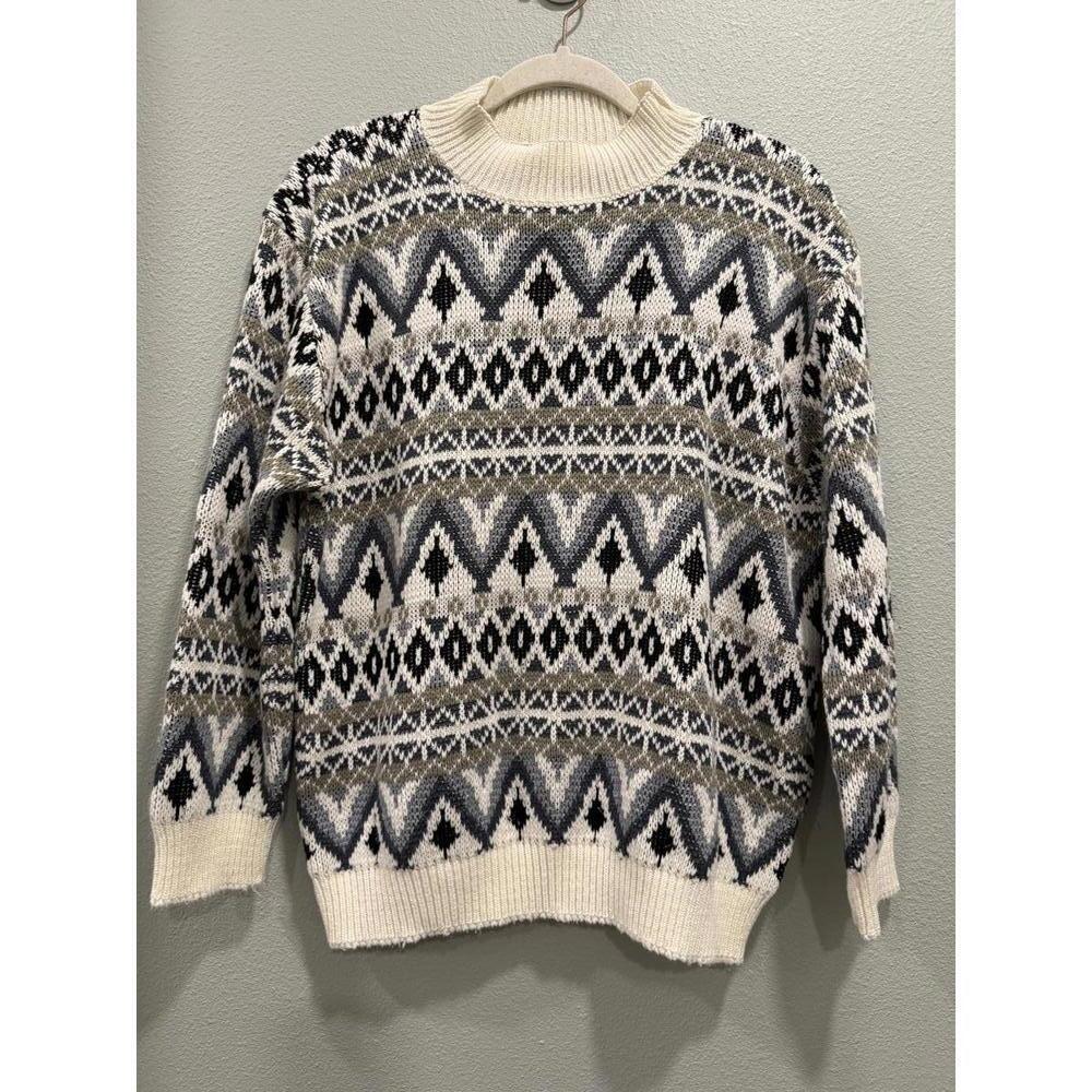 Vintage Alfred Dunner Knit Sweater, Large